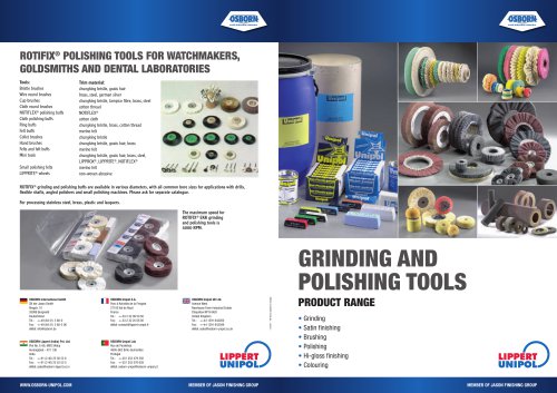 Osborn Polishing Catalogue