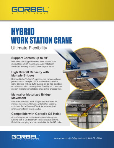 HYBRID WORK STATION CRANE