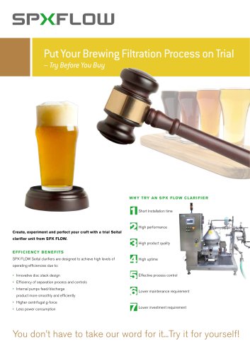 Put Your Brewing Filtration Process on Trial