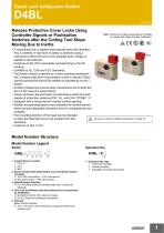 Guard Lock Safety-door Switch D4BL