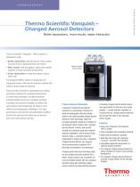 Thermo Scientific Vanquish – Charged Aerosol Detectors