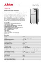 Product data sheet PRESTO W55