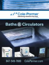 Cole-Parmer® baths & circulators catalog