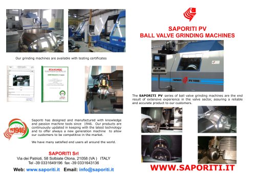 Grinding machines