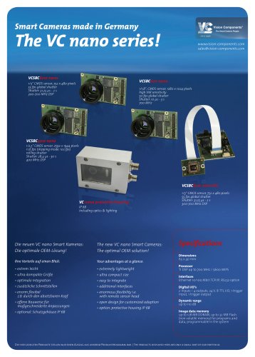 VCnano SmartCameras