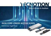 Iron core linear motor brochure