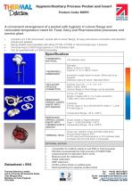 MDPH Hygienic/Sanitary Probe and Insert