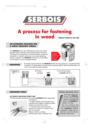 Notice for Serbois Simaf 2006