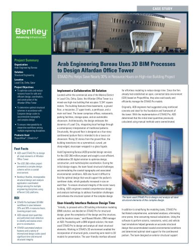 Arab Engineering Bureau Uses 3D BIM Processes to Design Alfardan Office Tower