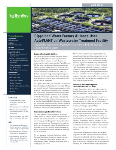 Sustainable Wastewater Treatment Case Study