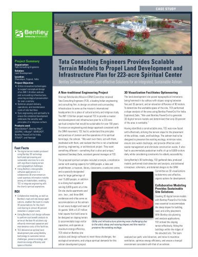 Tata Consulting Engineers Provides Scalable Terrain Models to Propel Land Development