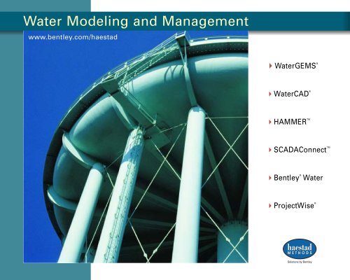 Water modelling