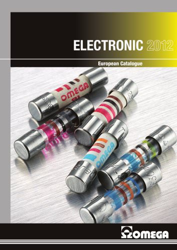 EUROPEAN CATALOGUE 2012 - ELECTRONIC