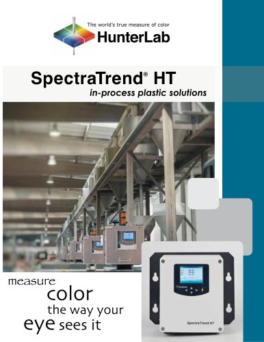 Inline Color Measuremeent for Plastic Products