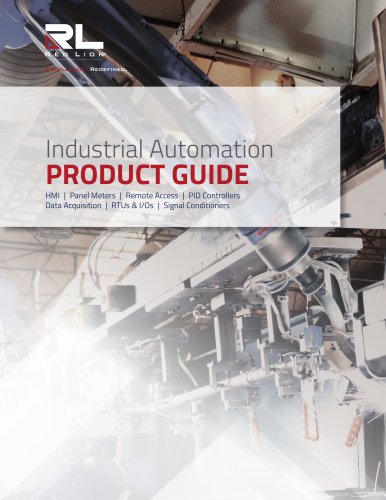 Industrial Automation PRODUCT GUIDE