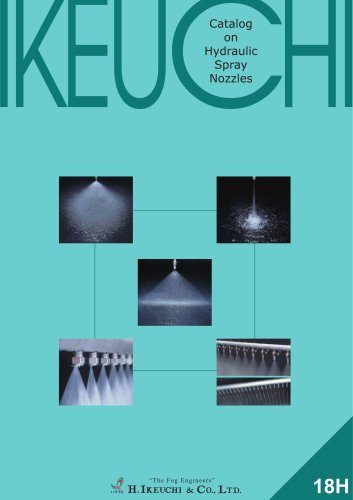 Catalog on Hydraulic Spray Nozzles 18H