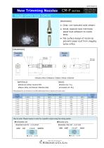 Trimming nozzle CM-F series