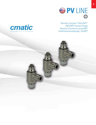 PV Line - Inch/NPT Function Fittings