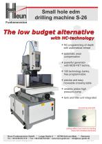 Small hole edm drilling machine S-26