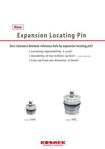 Expansion locating pin VRA