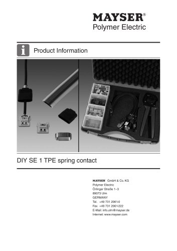 DIY SE 1 TPE spring contact