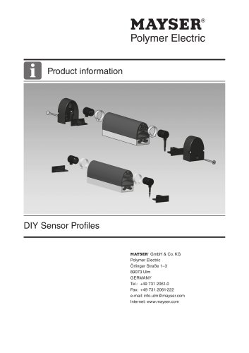 DIY Sensor Profiles