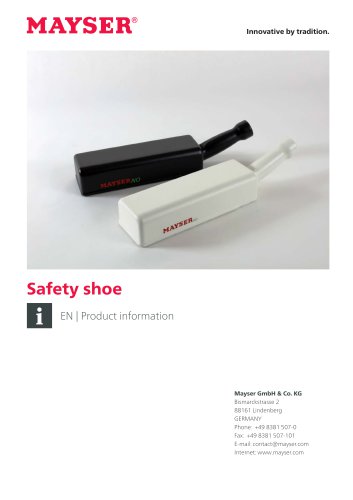 Safety shoe