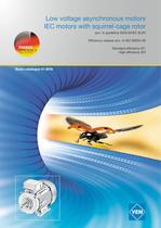 Low voltage asynchronous motors IEC motors with squirrel-cage rotor