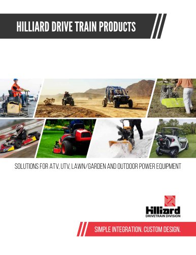 Hilliard Drive train products