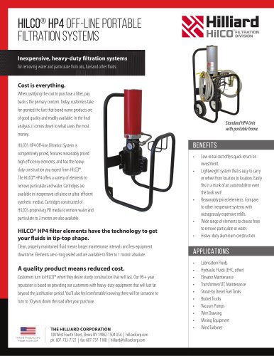 Portable Filtration Systems
