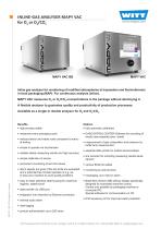 INLINE-GAS ANALYSER MAPY VAC