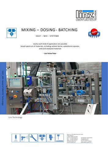 MIXING- DOSING- BATCHING