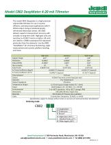 DeepWater 4-20mA Tiltmeter Datasheet