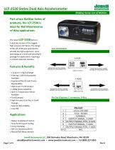 LCF-2530 Accelerometer Datasheet