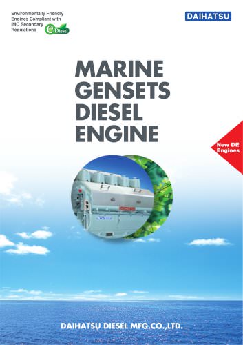 DAIHATSU MARINE GENSETS DIESEL ENGINE