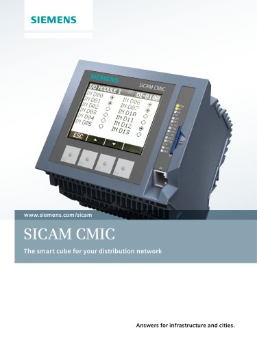 Catalog SICAM CMIC