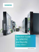 Selection Guide for SIPROTEC and Reyrolle