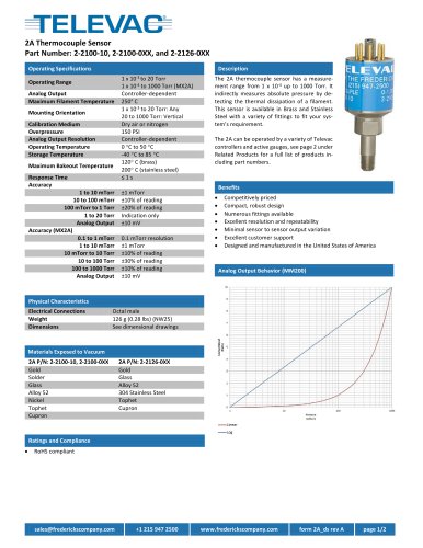 2 A  Thermocouple  Sensor