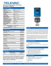 Televac MX7B Cold Cathode Ionization Active Gauge