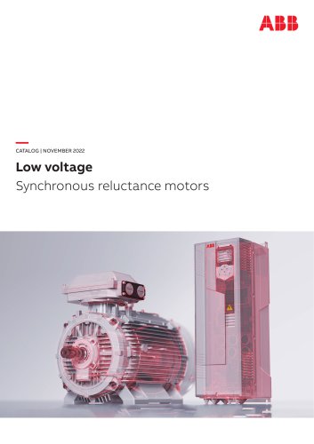 Low voltage Synchronous reluctance motors