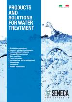 Products and solutions for Water Treatment