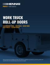 Work Truck Roll-up Doors Overview Catalog
