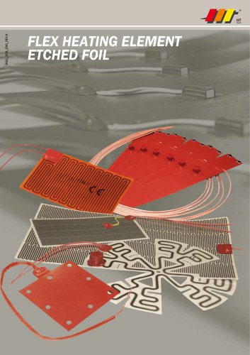 Flex heating element etched foil