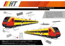 Heating solutions for railway applications