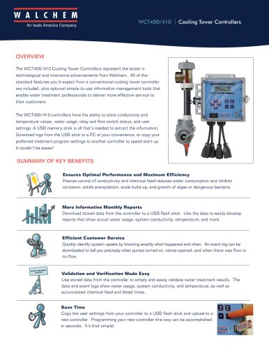 WCT400/410 | Cooling Tower Controllers