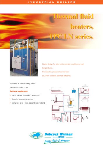 Thermal Fluid Heater TPC-LN