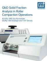 Solid Fraction Measurement in Pharmaceuticals