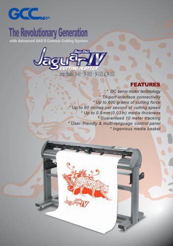 cutting plotter jaguar lV