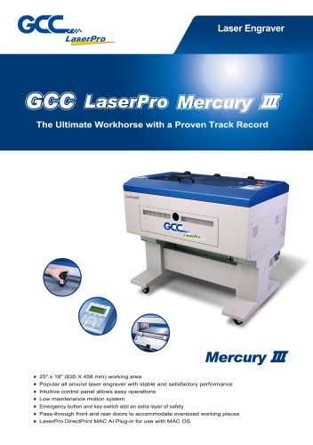 Laser engraving machine MercuryIII