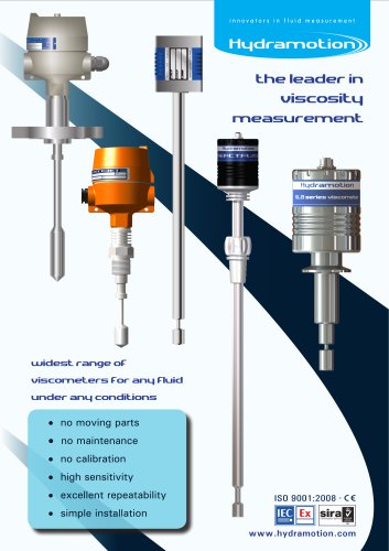 Hydramotion Viscosity Flyer